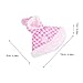 YARNOW Warm Plush Parrot Cape Bird Coat for Cold Weather Stylish Plaid Design Soft Material for Outdoor Activities