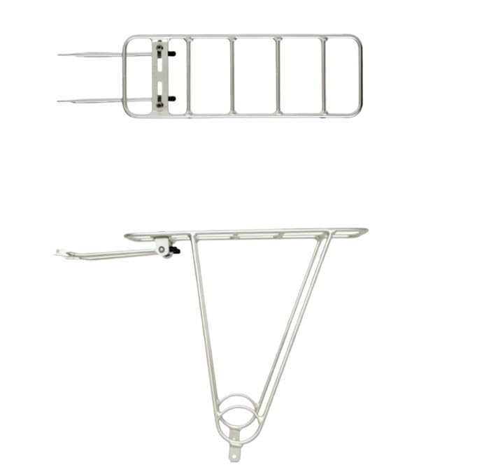 Porte-bagages arrière solide pour résoudre le manque de transport sur fixie 26"