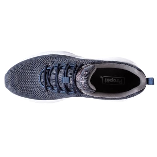 Image of Propet Mens Stability Fly Lace Up Walking Sneakers Shoes Casual - Black