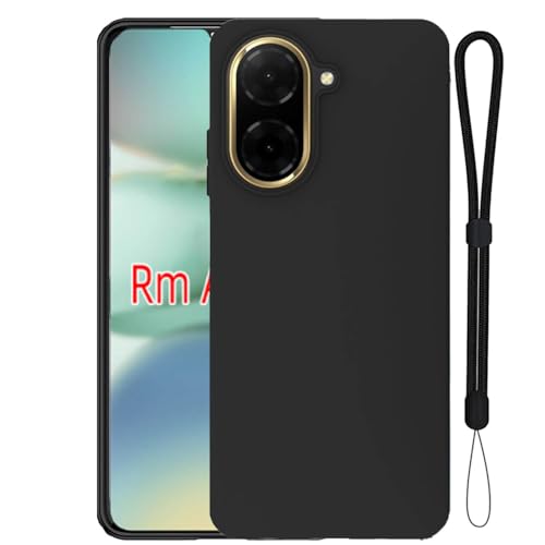 For Redmi A5 4G / Xiaomi poco C71 �P�[�X �ی�J�o�[ �N���A �y�� �_�� �w��h�~ ���ϖh�~ �C�菝�h�~ �����Y�ی� ���E�ȒP TPU Redmi A5 4G / Xiaomi poco C71 �P�[�X(�u���b�N)