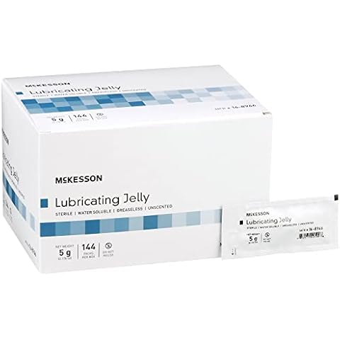 McKesson Sterile Lubricating Jelly 144 Count Cover