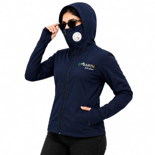 Image of D-EARTH Premium Sun + Air pollution Protection Jacket for Women