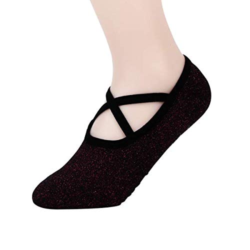 08 Pares Meias Para Pilates Yoga Meditação Casual Academia Treino