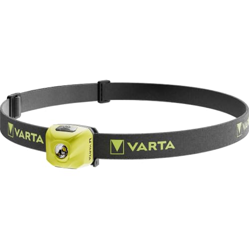 VARTA Stirnlampe LED, wiederaufladbare Kopflampe, Outdoor Sports...