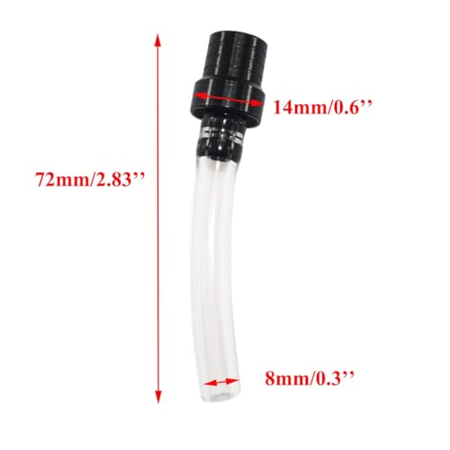 Image of PRO BAT 5 Pack CNC Motorcycle Gas Cap Two-way Breather Tube Vent for Dirt Bike Pit Bike ATV All Factory CRF XR CR All Quads All Off-road Motorcycle
