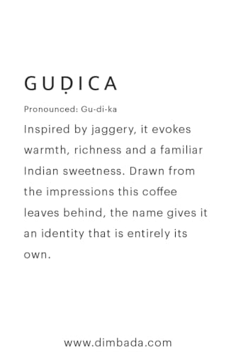 Image of DIMBADA | Gudica | Arabica | Honey Shade Dried | Medium Roast | Whole Bean | 250g