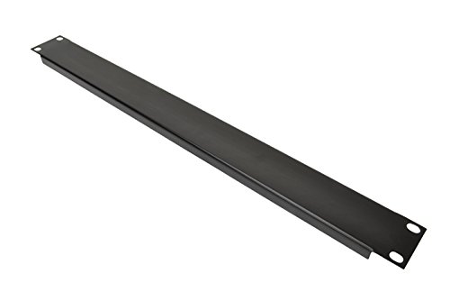 Panneau de remplissage pour rack 1U obturateur 48,3 cm noir cache baie