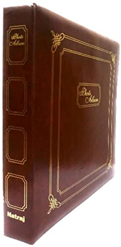 Image of Natraj Series Photo Album with Extra Clear PVC Film 200 Photos (Photo Size Supported: 4x6 Inches, Multicolour) (Design 3)