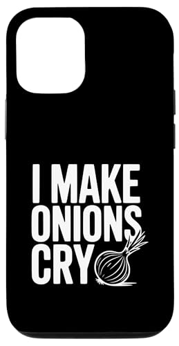 I Make Onions Cry Funny Chef ���[���A �X�}�z�P�[�X iPhone 12/12 Pro �p