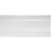 DESIGNER'S TOUCH CVFW72W Contemporary Valance, 2 In. Faux Wood, 72 In. L, White - 1028602