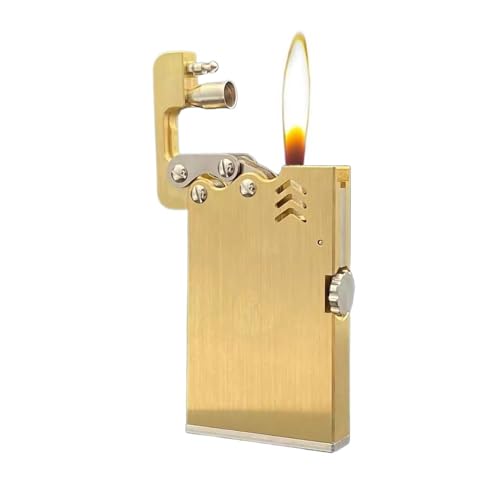 Encendedor de queroseno semiautomático y coleccionable vintage 2