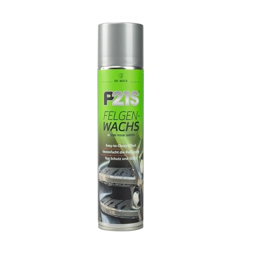 DR. WACK P21S Felgen-Wachs für Auto 400 ml - Felgen-Spray mit Abperleffekt - Felgenschutz für Auto...