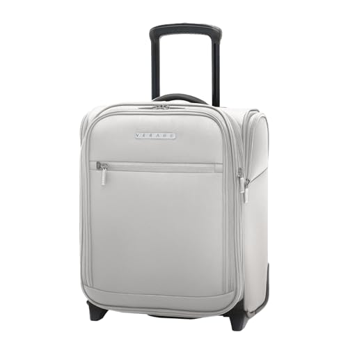 Verage 16" Underseat Carry-On Luggage with USB, Gray
