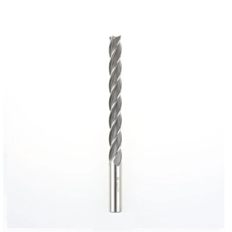 Obrabiarki CNC z spiralnym grzbietem do frezowania Frez do pianki Płaskodenny frez palcowy HSS 4/6/8 Ostrza Wiele rozmiarów Styropian EPS EVA(34x300x360x8F)