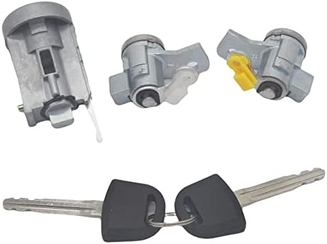 8973765610 8973765620 Ignition Switch Left Right Door Lock Cylinder Key Set/Fit for Holden/Fit for Isuzu 02-10 Rodeo DMAX D-MAX Denver