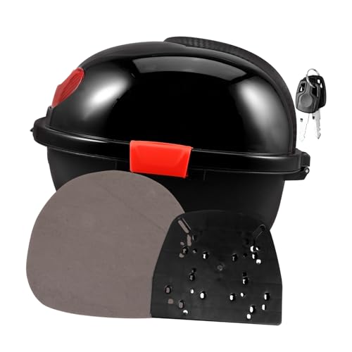 FUNOMOCYA Maletero Moto Resistente y Duradero Caja Trasera para Guardar Equipaje con Soporte Estable y Fácil Instalación para Motocicleta
