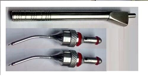 I/A Handpiece Curved Tip, two tip & one handle SS-image-8