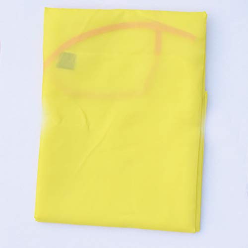 Fcgfh Haircut cloth Black Hair Cutting Gown Barber Cape Cloth 1/5/10 PCS (Color : Yellow, Size : 10)