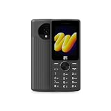 SPC WILD COOL - Telefono base 4G per il digital detox e la prima connessione | Senza app o social network, radio FM, fotocamera e Bluetooth | Schermo da 2,4" e ingresso per cuffie - Nero
