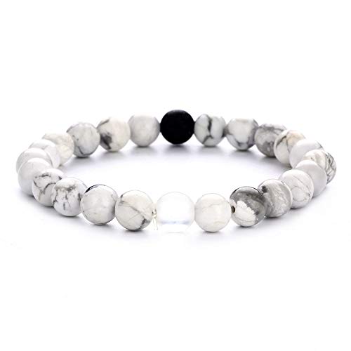 Bracelet en pierre naturelle authentique, un bijou de perles chargé d'histoire