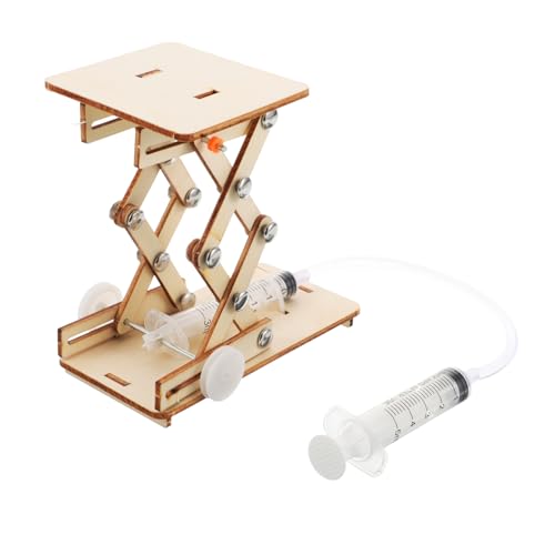 YARNOW 1Juego Juguete de Ciencias Hidráulico de Madera para Kit de Experimentos de Educativo Aprendizaje Presión para Actividades Grupo