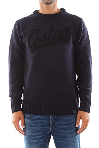 G-STAR RAW Core Logo R Knit L/s Felpa Uomo
