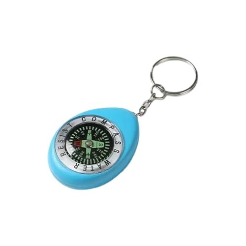 Brújula llavero multicolor para camping y senderismo miniatura 1