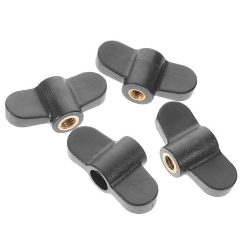 Kisangel 4pcs accesorios para soporte de platillos de batería miniatura 1
