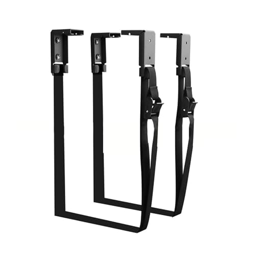 Soporte ajustable para CPU de PC para montaje bajo escritorio, ancho 8-13 cm, altura 28-46 cm, colgante para computadora miniatura 1