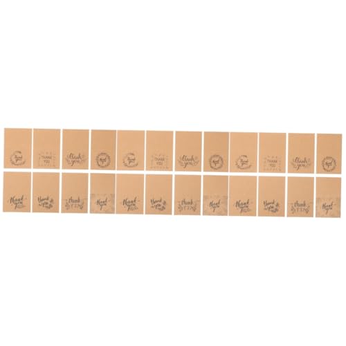 Cartes de gratitude kraft pour soigner vos colis de petite entreprise