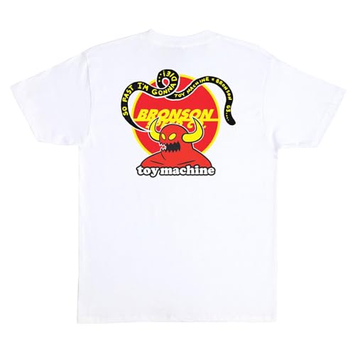 Bronson Speed Co. Shirt x Toy Machine White - Main Image