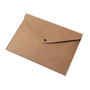 RHRYTCH Filz Dokumentenmappe mit Druckknopf