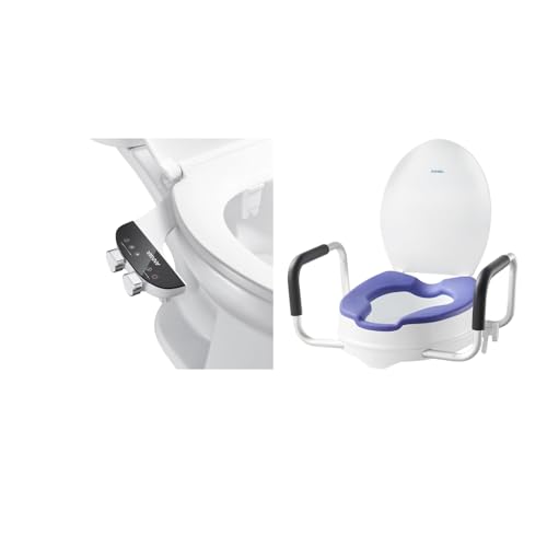 Elevador WC ANNWA con bidet de doble boquilla: confort y bienestar para el hogar