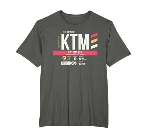 Design in stile retrò perfetto per chi chiama Kathmandu a casa o che ama una vacanza in famiglia, una vacanza di coppia o un viaggio in Nepal. Mostra il tuo orgoglio nepalese e voglia di viaggiare con questo colorato design a tema viaggio.