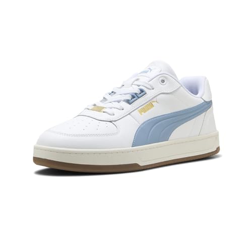 PUMA Mens Caven 2.0 Lux Lace Up Sneakers Shoes Casual - White2