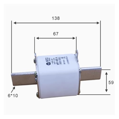 Fusible 250 A à 400 A pour armoires électriques de distribution - 4