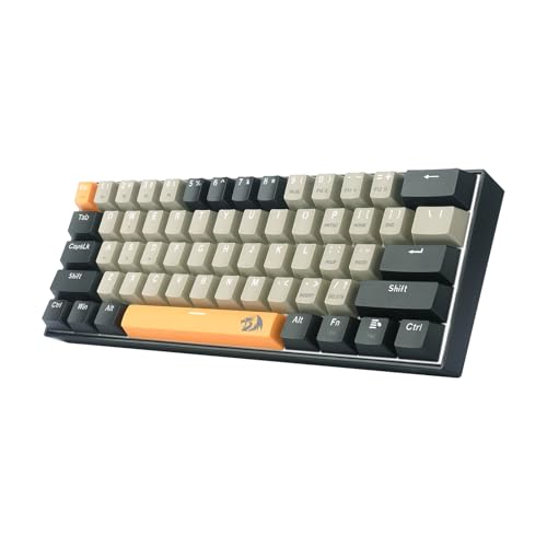 Redragon K606 Lakshmi JjJQ[~OL[{[h Ԏ É USB-CL 60%RpNg eL[X USz zbgXbvΉ FLED obNCg SL[[I[o[ gїp Q[/ItBXΉ 5000