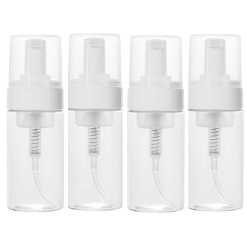 Quikaboo 透明フォームポンプボトル 泡ボトル 泡ポンプボトル 詰め替え容器 泡ポンプ ポンプ ボトル 詰め替えボトル 携帯 100ml