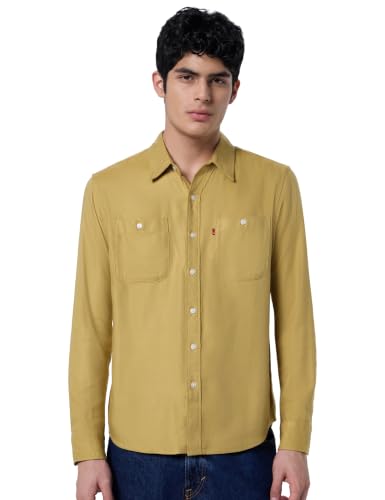 Image of Levi's Men's Solid Slim Fit Shirt