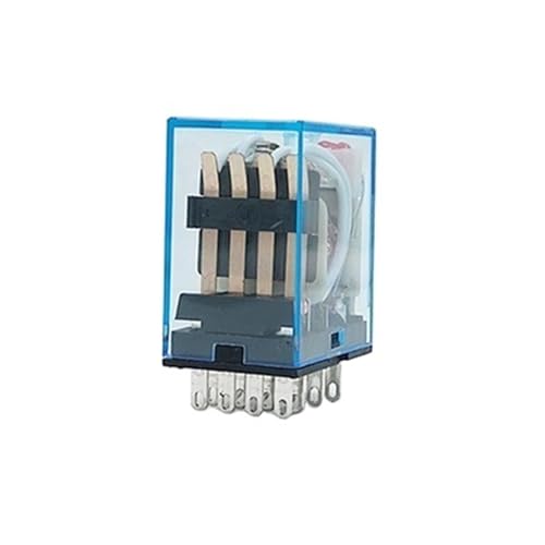 Relais de puissance HH54P MY4NJ 14PIN 12VAC bobine cuivre pour circuit AC DC