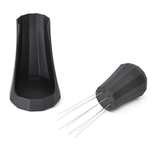 WDT outil et support auto-alignant noir pour espresso - 6