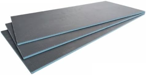Tile Backer Board - 1200x600mm - 6mm 10mm 20mm - Waterproof Wetroom Bathroom Kitchen Thermal Insulation Underfloor Heating Thickness 10mm