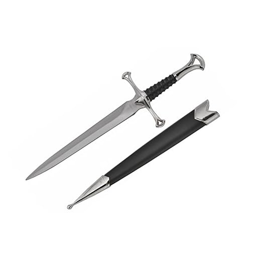 13.5" KING ARTHUR MEDIEVAL Historical SHORT SWORD DAGGER Knife Scabbard + SHEATH