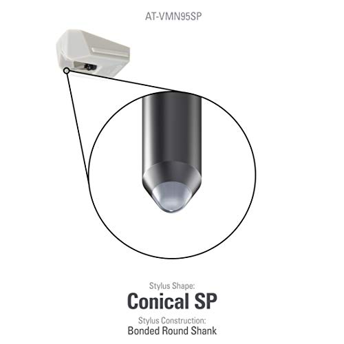 Audio Technica AT-VMN95SP Conical Stylus for Use with Cartridge AT-VM95SP (White) - Image 3