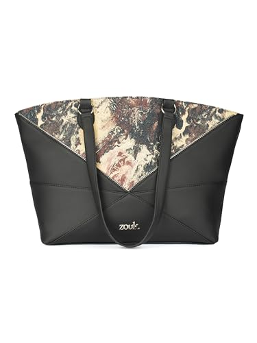Image of ZOUK Rhea Kapoor Tote Bag - | Elegant Vegan Leather Tote for Women |