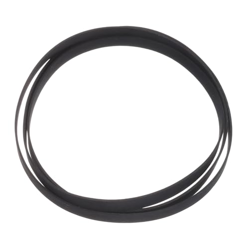 QUARKZMAN 2 Stück Plattenspielerriemen, gefaltete Länge 300mm Gummibänder Ersatzmaschine Recorder Plattenspieler Passend für alle Arten von Riemenantriebs-Plattenspielern, Breite 5mm