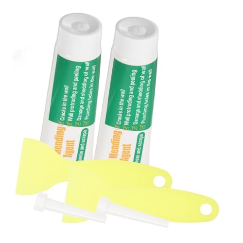 SHINEOFI 2juego Pastas Para Reparar Grietas y Grafitis Paredes Raspador Para Reparar Paredes y Decorar Interiores Pasta Reparadora Autoadhesiva