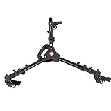 [Aluminio liviano para facilitar el movimiento] El trípode plegable vx600 presenta una construcción de aluminio liviano, lo que hace que sea fácil moverse durante la fotografía o videografía.
