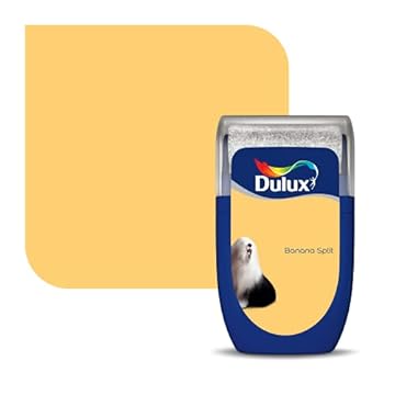 Dulux Walls & Ceilings Tester Paint, Banana Split, 30 ml
