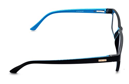 Image of EFERMONE Blue Ray Cut Light Filter Computer Glasses With Antiglare for Eye Protection (Zero Power, Blue Coated)